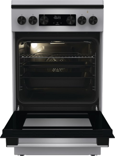 Gorenje Cooker | GK5C42SH | Hob type Gas | Oven type Electric | Grey | Width 50 cm | Depth 59.4 cm | 70 L