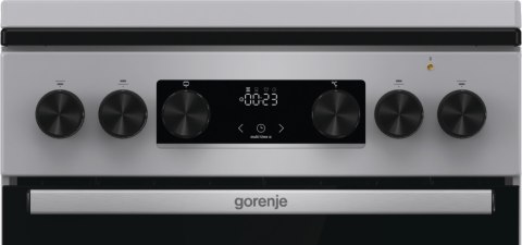 Gorenje Cooker | GK5C42SH | Hob type Gas | Oven type Electric | Grey | Width 50 cm | Depth 59.4 cm | 70 L
