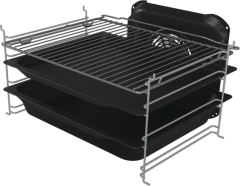 Gorenje Cooker | GK5C42SH | Hob type Gas | Oven type Electric | Grey | Width 50 cm | Depth 59.4 cm | 70 L