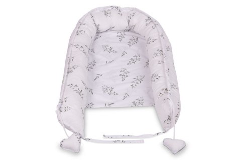 KOKON MUŚLIN GAŁĄZKA ZIELONY 80x45 + PODUSZKA