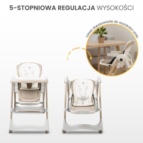 KRZESEŁKO DO KARMIENIA NESTO GREY