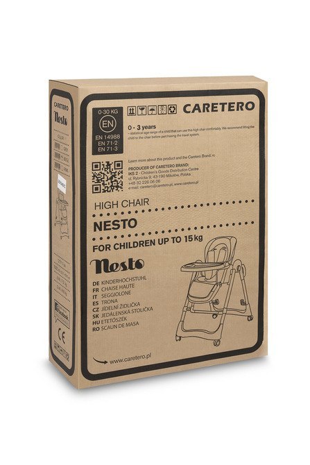 KRZESEŁKO DO KARMIENIA NESTO PINK