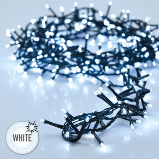 LAMPKI CHOINKOWE ŁAŃCUCH ŚWIETLNY 500 LED FLASH BIAŁE