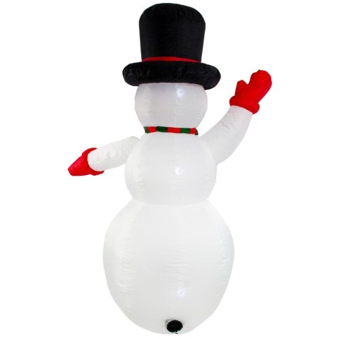 BAŁWAN DMUCHANY SAMOPOMPUJĄCY 200CM LED LUCA