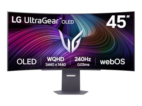 LG 45GX90SA-B 45" UltraGear Curved OLED, 21:9, 3440x1440, 275cd/m2, 0.03s/HDMI, DisplayPort, USB | LG