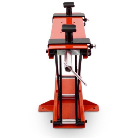 Podnośnik motocyklowy korbowy do 500kg czerwony