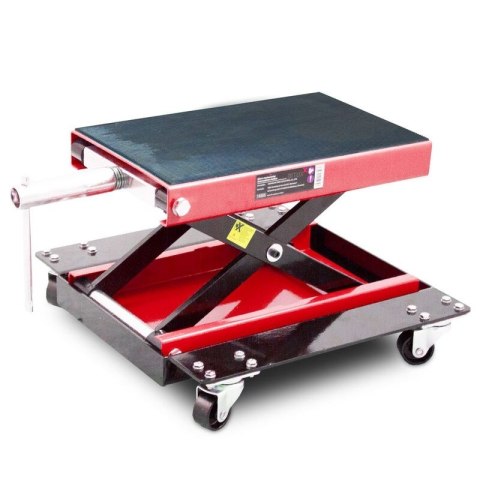 Podnośnik motocyklowy mobilny do 500kg czerwony