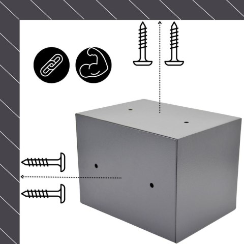 SEJF 23X17X17CM 1067575 SASKA GARDEN