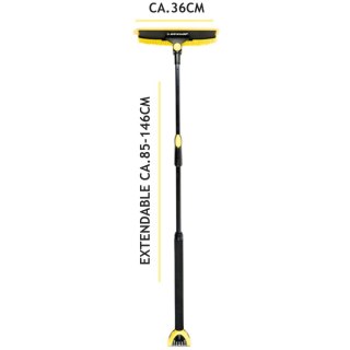 SKROBACZKA DO SZYB ZE SZCZOTKĄ TELESKOPOWA PROFESIONALNA DUNLOP