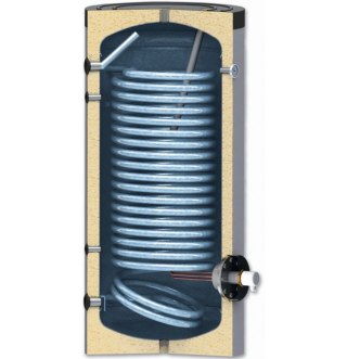 Sunsystem SWPN200 | Enameled Water Heater 200L with Heat Exchanger 1.9 m