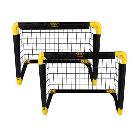 ZESTAW 2 BRAMEK DO PIŁKI NOŻNEJ Z SIATKĄ 55x44x44CM UMBRO