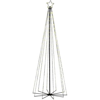 CHOINKA DEKORACYJNA 230 LED CIEPŁY BIAŁY 240CM LUCA