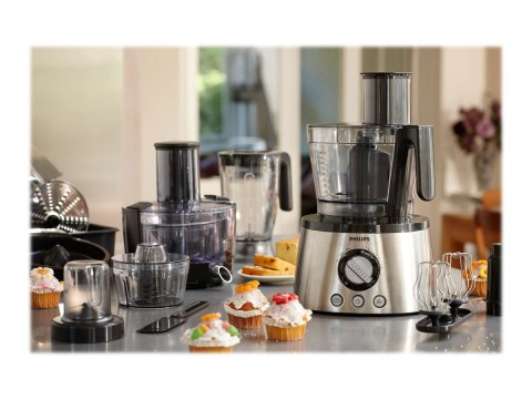 Philips | Avance Collection | Food processor HR7778/00 | 1300 W | Number of speeds 12 | Bowl capacity 3.4 L | Stainless steel