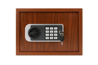 Sejf biurowy domowy imitujący drewno