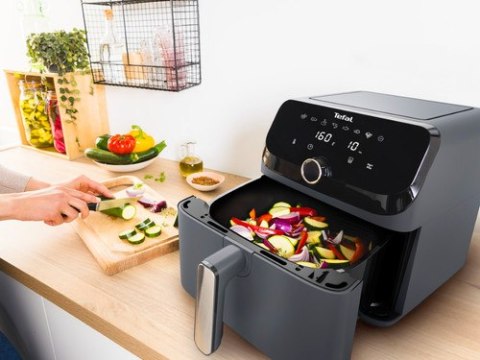 Tefal EY855B Easy Fry Mega Air Fryer, 7.5L, Black | TEFAL