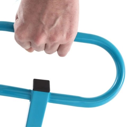 Uchwyt transportowy do płyt 100 kg z podwójnym kołem do Gipsu OSB MDF