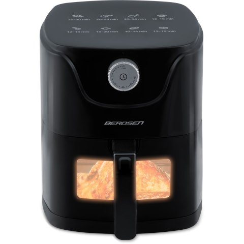 Frytkownica beztłuszczowa Air fryer Berdsen BD-654 czarna Frytkownica beztłuszczowa Air fryer Berdsen BD-654 czarna