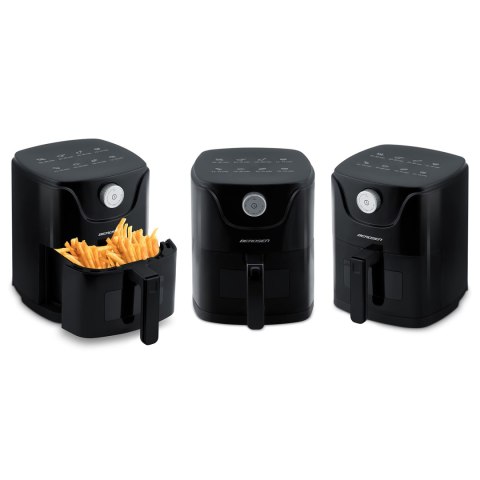 Frytkownica beztłuszczowa Air fryer Berdsen BD-654 czarna Frytkownica beztłuszczowa Air fryer Berdsen BD-654 czarna