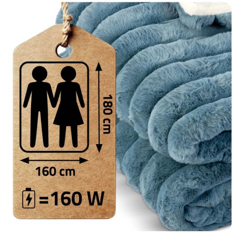 Koc elektryczny 180 x 160 cm Berdsen BD-963 Koc elektryczny 180 x 160 cm Berdsen BD-963