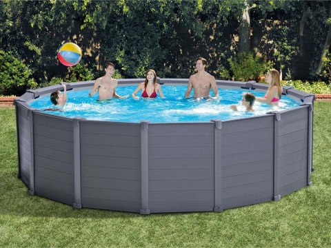 Basen ogrodowy panelowy 478 x 124 cm 11w1 INTEX 26384 Basen ogrodowy panelowy 478 x 124 cm 11w1 INTEX 26384