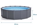 Basen ogrodowy panelowy 478 x 124 cm 11w1 INTEX 26384