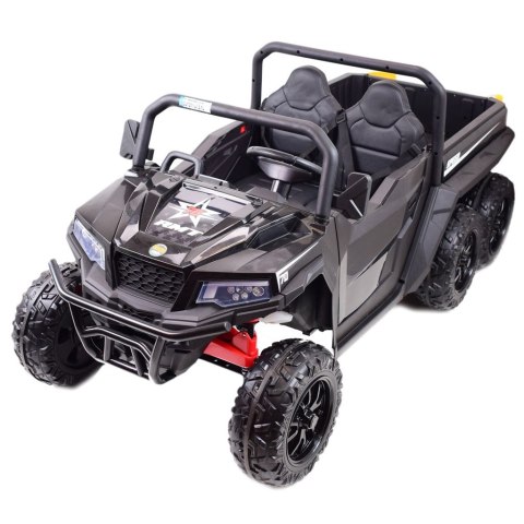 BUGGY 6 KOŁOWY DLA 2 DZIECI, ELEKTRYCZNA WYWROTKA, MIĘKKIE KOŁA, MIĘKKIE SIEDZENIE 800 WAT/XB1038