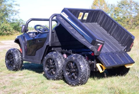 BUGGY 6 KOŁOWY DLA 2 DZIECI, ELEKTRYCZNA WYWROTKA, MIĘKKIE KOŁA, MIĘKKIE SIEDZENIE 800 WAT/XB1038