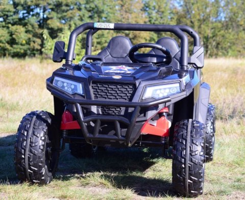 BUGGY 6 KOŁOWY DLA 2 DZIECI, ELEKTRYCZNA WYWROTKA, MIĘKKIE KOŁA, MIĘKKIE SIEDZENIE 800 WAT/XB1038