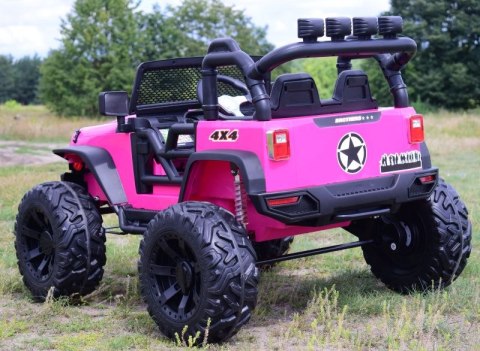 JEEP NA AKUMULATOR BROTHERS , WSPOMAGANIE KIEROWNICY, MIĘKKIE KOŁA, MIĘKKIE SIEDZENIE 24V - 400W/JEEP-JC-666