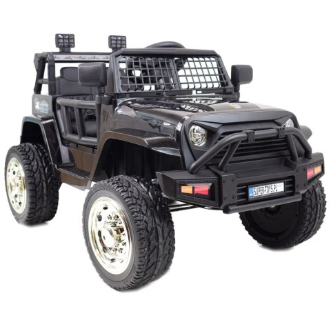 JEEP NA AKUMULATOR "JK OFF ROAD", MIĘKKIE KOŁA, MIĘKKIE SIEDZENIE/LL555