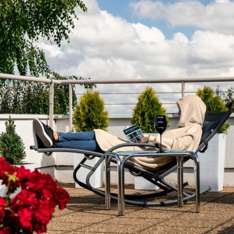 Bluzair Bluza Koc Hoodie Oversize Polska Beżowy