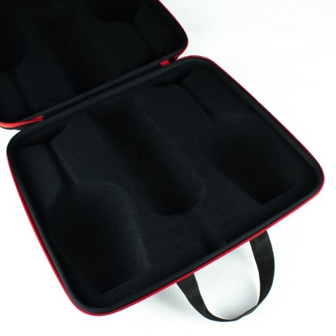 Etui na butelkę + 2 kieliszki do wina xxl podróżne