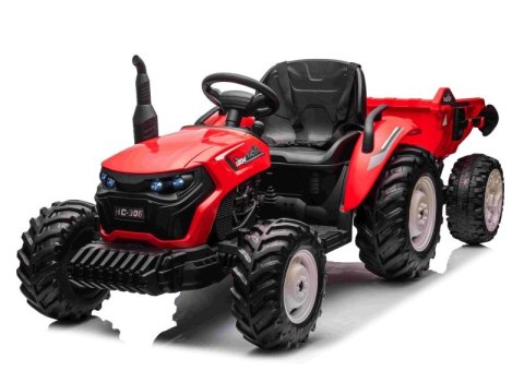 OLBRZYMI TRAKTOR 24 V Z PRZYCZEPĄ I ELEKTRYCZNIE PODNOSZONYM KIPREM SUPER JAKOŚĆ/HC306