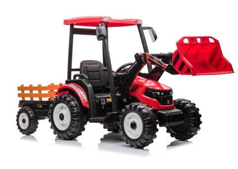 OLBRZYMI TRAKTOR NA AKUMULATOR Z PRZYCZEPĄ 24 V, 400W, PILOT/JS-3158B-24V