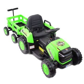 SUPER TRAKTOR "TRUCK"- NA AKUMULATOR Z PRZYCZEPĄ,WÓZEK,PILO T,APLIKACJA/DLSX18