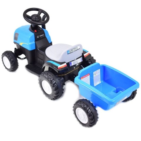 TRAKTOR NA AKUMULATOR T12V, 2 SILNIKI, 2 AKUMULATORY/A009-S