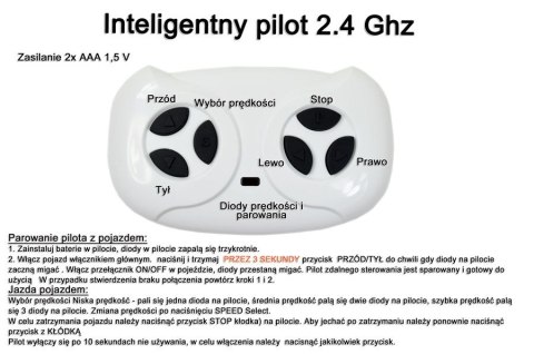 WIELKI TRAKTOR NA AKUMULATOR Z PRZYCZEPĄ "POWER 06", MIĘKKIE SIEDZENIE/WH-777