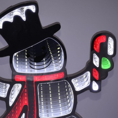 DEKORACJA LUSTRZANA Z DIODAMI LED EFEKT INFINITY MIRROR BAŁWAN