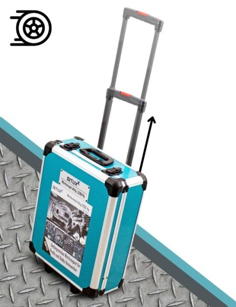 Zestaw Narzędzi Warsztatowych 1200 Elementów Walizka Klucze Bity Nasadki