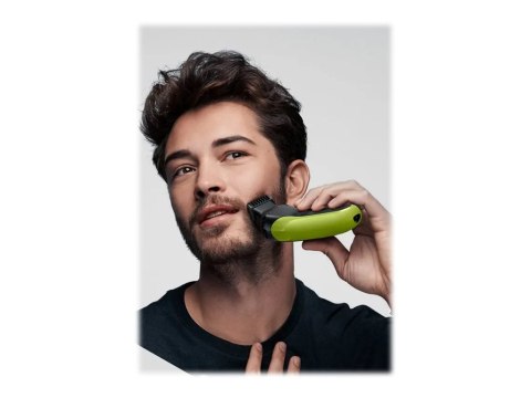 Braun | Shaver | 300BT Shave&Style | Operating time (max) 30 min | Black/Green