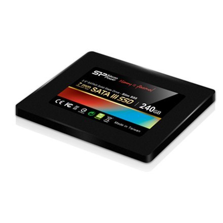 Dysk SSD Silicon Power Slim S55 240 GB SATA 550 MB/s odczyt 450 MB/s z gwarancją 36 miesięcy