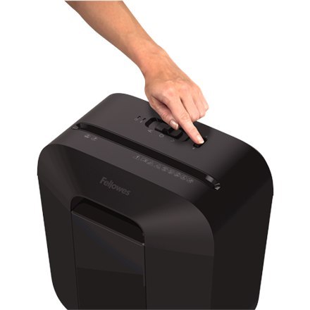 Fellowes Powershred | LX25 | Cięcie na ścinki | Niszczarka | P-4 | Karty kredytowe | Zszywki | Spinacze | Papier | 11,5 litra | 