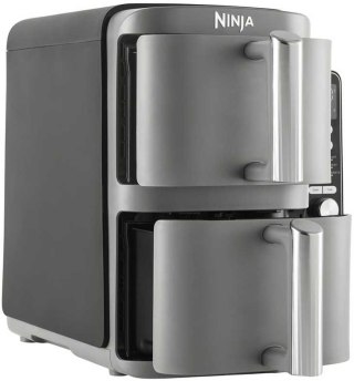 Frytownica powietrzna NINJA Double Stack XL | SL400EU | Moc 2470 W | Pojemność 9,5 l | Czarny/Szary