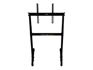 Next Level Racing | Stojak podłogowy | Wolnostojący stojak na pojedynczy monitor | Mobilność | 24-85 " | Matowy czarny