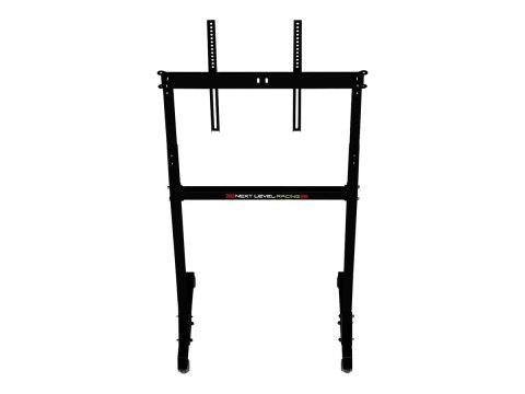 Next Level Racing | Stojak podłogowy | Wolnostojący stojak na pojedynczy monitor | Mobilność | 24-85 " | Matowy czarny