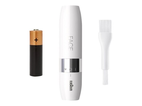 Braun | Mini depilator do twarzy | FS1000 | Depilator do twarzy | Biały