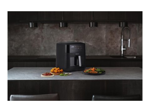 Frytkownica powietrzna Gorenje HAF2100DCD, pojemność 8 L, kolor czarny, idealna do zdrowego przygotowywania potraw