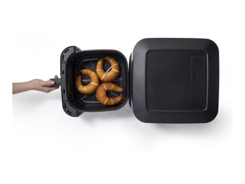 Frytkownica powietrzna Gorenje HAF2100DCD, pojemność 8 L, kolor czarny, idealna do zdrowego przygotowywania potraw