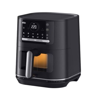 Frytownica powietrzna Braun MultiFry 5 HF5073, moc 2000 W, pojemność 6 L, kolor czarny, 20 programów, łatwa w czyszczeniu, autom