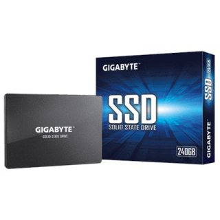 Gigabyte | GP-GSTFS31240GNTD | 240 GB | Format SSD 2,5 cala | Interfejs SSD SATA | Prędkość odczytu 500 MB/s | Prędkość zapisu 4